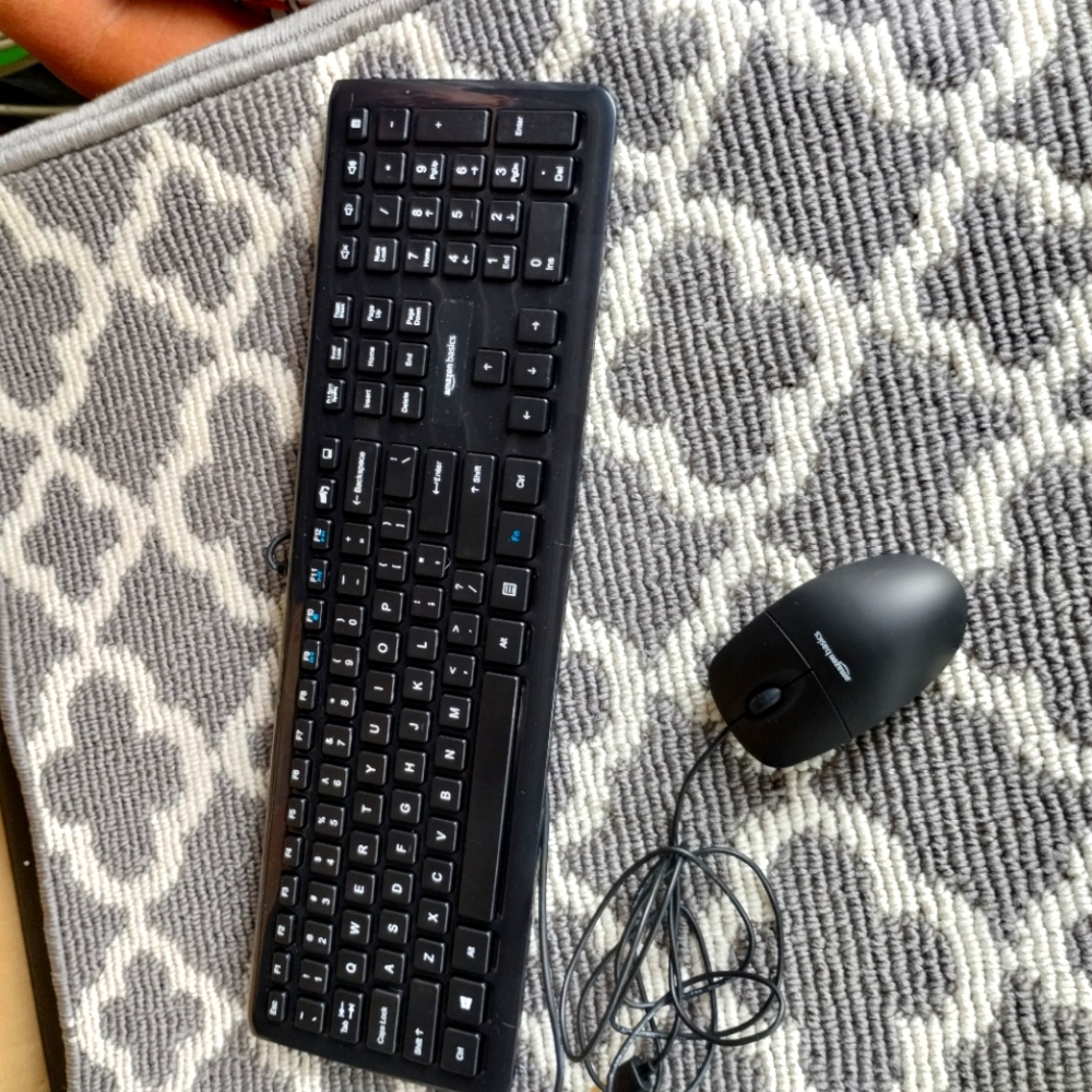 Keyboard and mouse